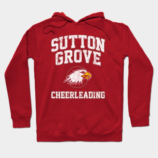 Sutton Grove High School Cheerleading Hoodie by huckblade